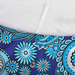 Blue Paisley Pattern Print Sofa Cover