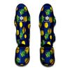 Blue Pineapple Pattern Print Muay Thai Shin Guard