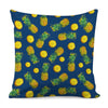 Blue Pineapple Pattern Print Pillow Cover