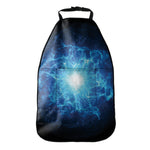 Blue Plasma Energy Print Car Seat Organizers