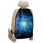 Blue Plasma Energy Print Car Seat Organizers