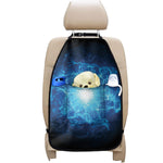 Blue Plasma Energy Print Car Seat Organizers