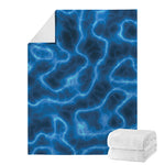 Blue Plasma Print Blanket