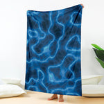 Blue Plasma Print Blanket