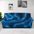 Blue Plasma Print Sofa Cover