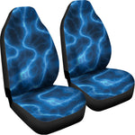 Blue Plasma Print Universal Fit Car Seat Covers