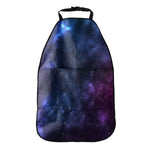 Blue Purple Cosmic Galaxy Space Print Car Seat Organizers