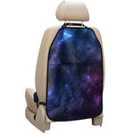 Blue Purple Cosmic Galaxy Space Print Car Seat Organizers