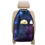 Blue Purple Cosmic Galaxy Space Print Car Seat Organizers