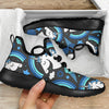 Blue Rainbow Unicorn Pattern Print Mesh Knit Shoes GearFrost