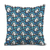 Blue Rainbow Unicorn Pattern Print Pillow Cover