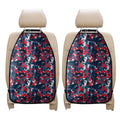 Blue Red And White Digital Camo Print Car Seat Organizers