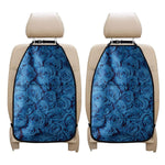 Blue Rose Print Car Seat Organizers