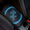 Blue Sagittarius Zodiac Sign Print Car Center Console Cover