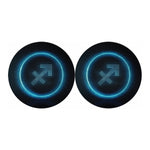 Blue Sagittarius Zodiac Sign Print Car Coasters