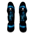 Blue Sagittarius Zodiac Sign Print Muay Thai Shin Guards