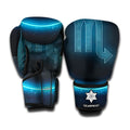 Blue Scorpio Zodiac Sign Print Boxing Gloves