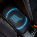 Blue Scorpio Zodiac Sign Print Car Center Console Cover