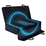 Blue Scorpio Zodiac Sign Print Pet Car Back Seat Cover