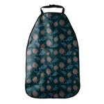 Blue Sea Turtle Pattern Print Car Seat Organizers
