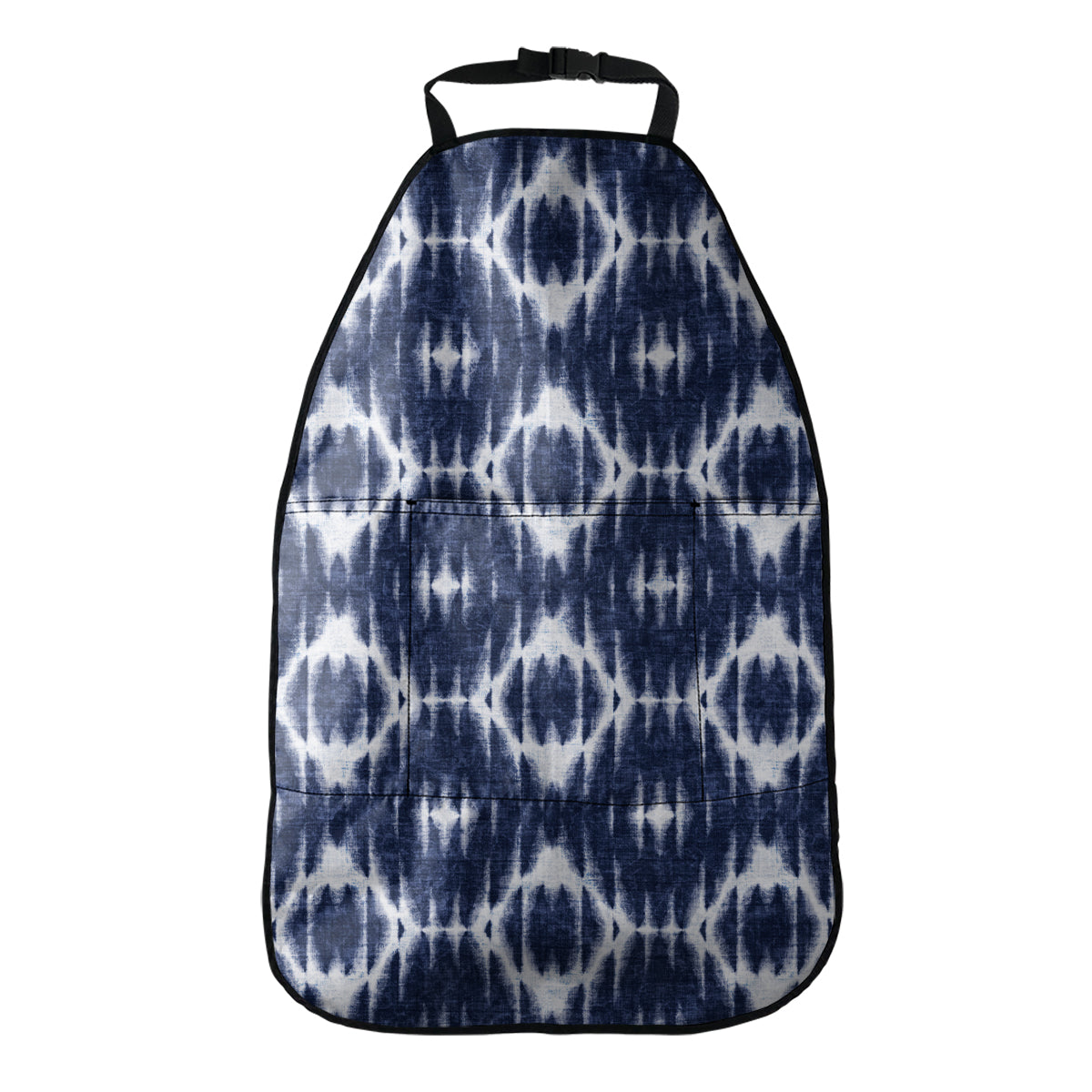 Blue Shibori Print Car Seat Organizers