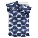 Blue Shibori Print Duvet Cover Bedding Set