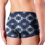 Blue Shibori Print Men's Boxer Briefs