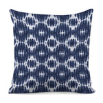 Blue Shibori Print Pillow Cover