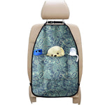 Blue Sky Paisley Bohemian Pattern Print Car Seat Organizers