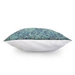 Blue Sky Paisley Bohemian Pattern Print Pillow Cover