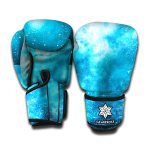 Blue Sky Universe Galaxy Space Print Boxing Gloves