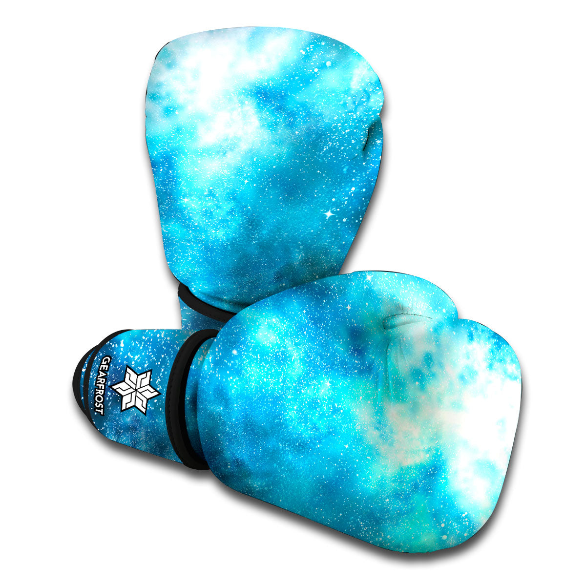 Blue Sky Universe Galaxy Space Print Boxing Gloves