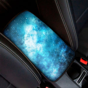 Blue Sky Universe Galaxy Space Print Car Center Console Cover