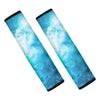 Blue Sky Universe Galaxy Space Print Car Seat Belt Covers