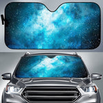 Blue Sky Universe Galaxy Space Print Car Sun Shade GearFrost