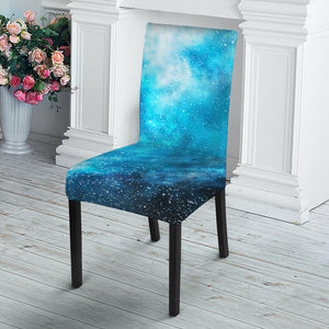 Blue Sky Universe Galaxy Space Print Dining Chair Slipcover