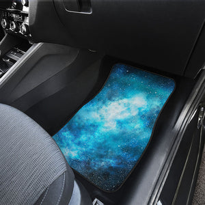 Blue Sky Universe Galaxy Space Print Front and Back Car Floor Mats