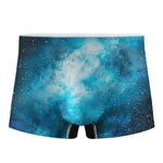 Blue Sky Universe Galaxy Space Print Men's Boxer Briefs