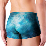 Blue Sky Universe Galaxy Space Print Men's Boxer Briefs