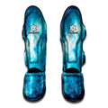 Blue Sky Universe Galaxy Space Print Muay Thai Shin Guards