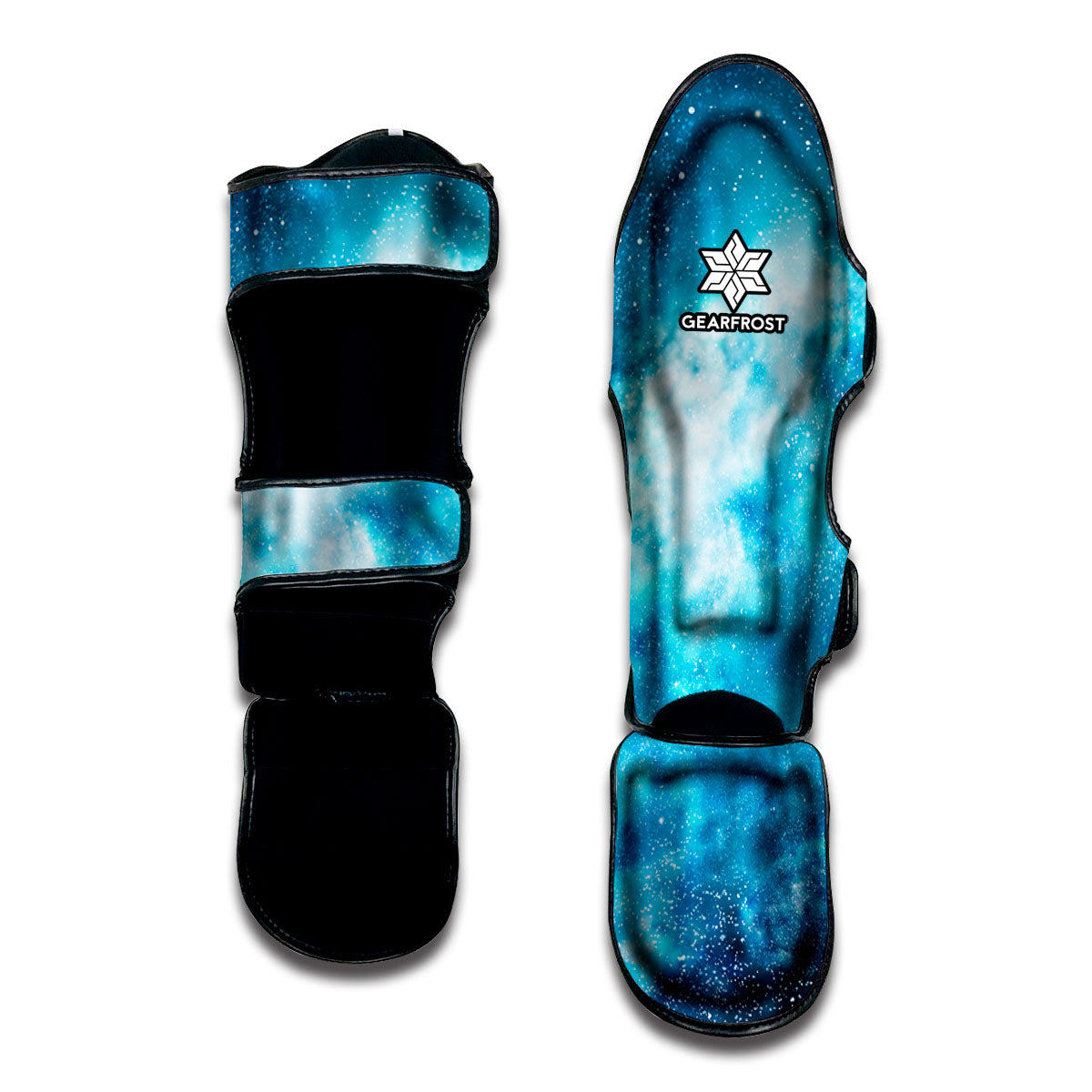 Blue Sky Universe Galaxy Space Print Muay Thai Shin Guard