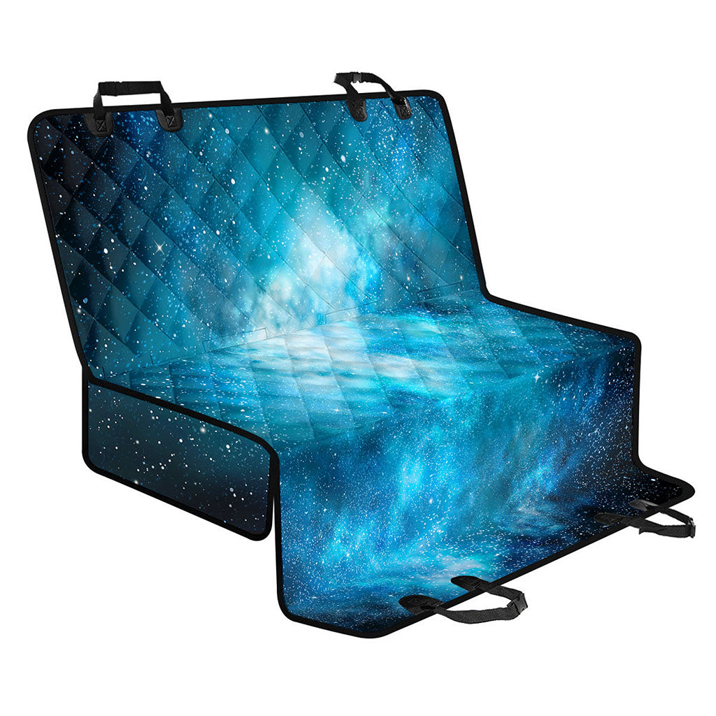 Blue Sky Universe Galaxy Space Print Pet Car Back Seat Cover