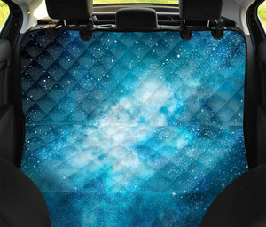 Blue Sky Universe Galaxy Space Print Pet Car Back Seat Cover