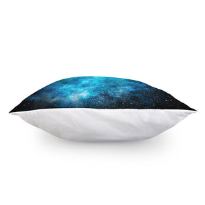 Blue Sky Universe Galaxy Space Print Pillow Cover