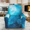 Blue Sky Universe Galaxy Space Print Recliner Slipcover