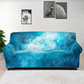 Blue Sky Universe Galaxy Space Print Sofa Cover