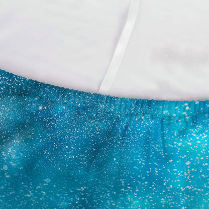 Blue Sky Universe Galaxy Space Print Sofa Cover