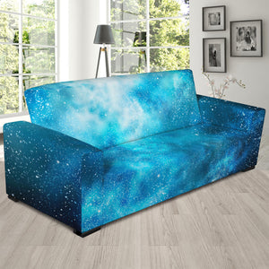 Blue Sky Universe Galaxy Space Print Sofa Slipcover