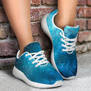 Blue Sky Universe Galaxy Space Print Sport Shoes GearFrost