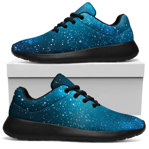 Blue Sky Universe Galaxy Space Print Sport Shoes GearFrost